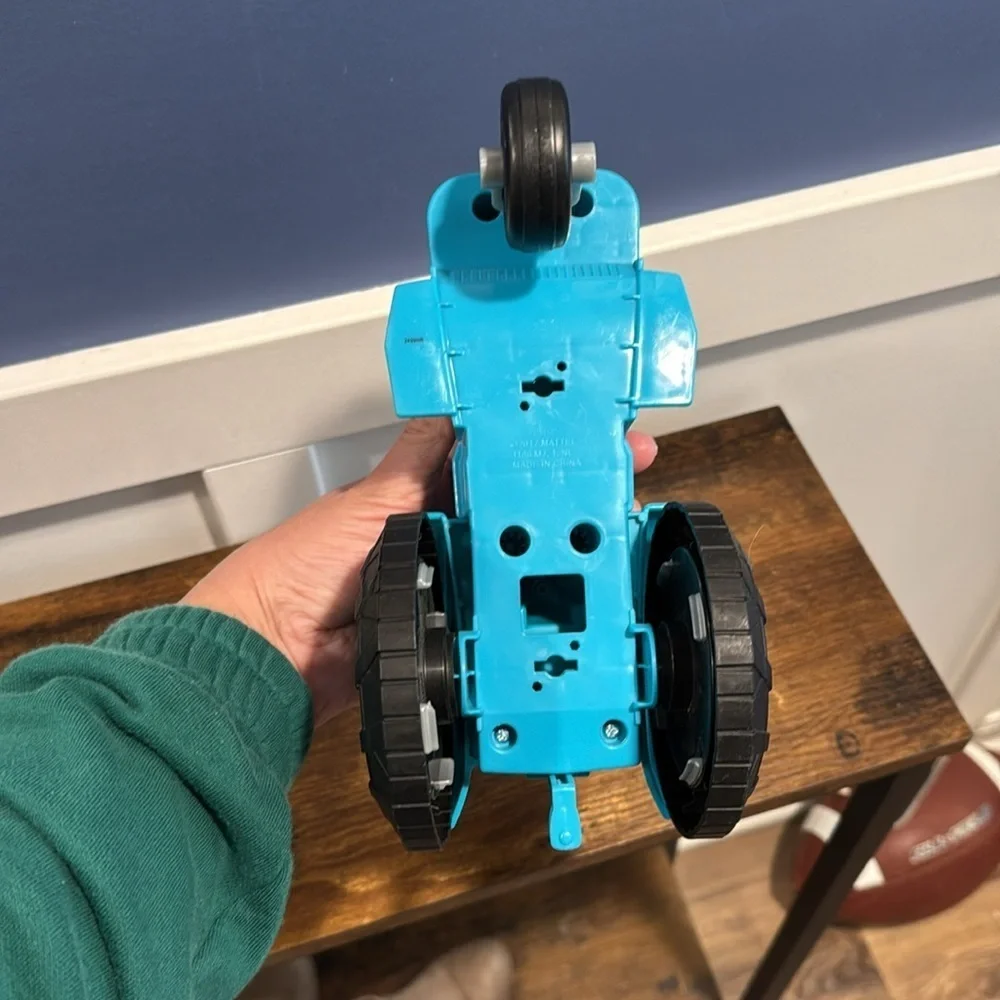 2017 Mattel Barbie Tractor - Blue with Barbie holder attached